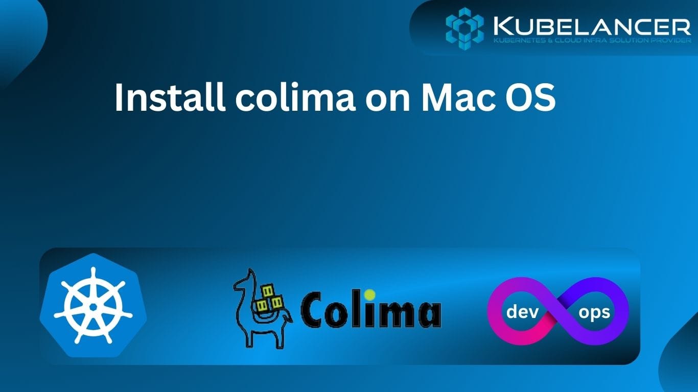 Install colima on Mac OS